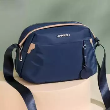 Сумки для женщин, повседневные легкие практичные женские сумки на плечо, нейлоновая сумка через плечо высокого качества, дизайнерская летняя сумка-мессенджер для девочек чёрный