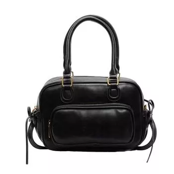 Сумки из цельного квадратного полиуретана на плечо и через плечо, три варианта эксклюзивного дизайна, ощущение роскошных рюкзаков