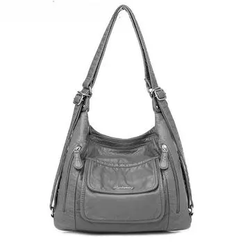 Сумки из натуральной кожи, многофункциональная повседневная сумка-тоут, рюкзак, сумки Mochilas для женщин, сумки через плечо, женская ручная сумка