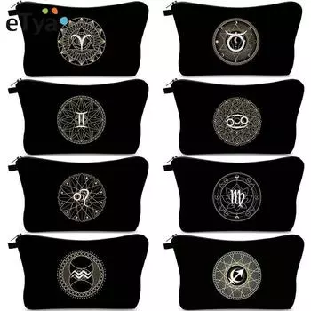 Сумки-карандаши с изображением созвездия, косметички, водонепроницаемая сумка для хранения большой емкости, косметический ключ, канцелярский держатель для карт