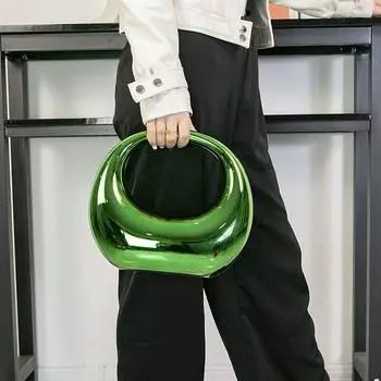 Сумки Красочные европейские и американские новые акриловые женские сумки Сумки-мессенджеры на одно плечо Косметички для ужина Экстравагантные женские сумки