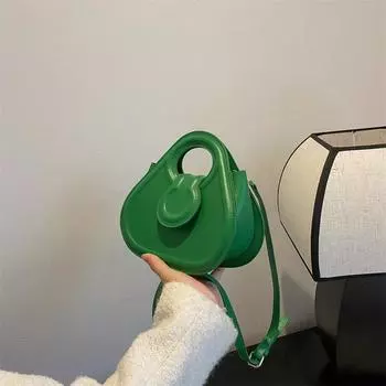 Сумки маленькая сумка женская 2024 новая мода повседневная личность портативная маленькая квадратная сумка простая иностранная сумка через плечо темно-коричневого