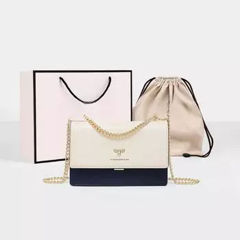 Сумки Маленькие и модные сумки через плечо Кожаные универсальные маленькие сумки Женские сумки для поездок на работу Сумки на цепочке через плечо