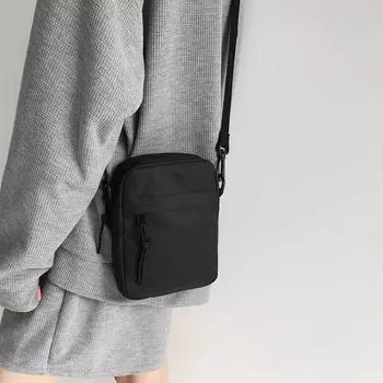 Сумки-мессенджеры для мужчин, повседневная парусиновая маленькая сумка через плечо на молнии, простая маленькая сумка через плечо, мужская сумка