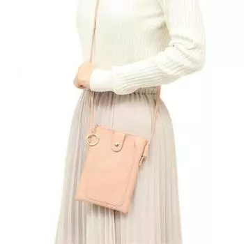 Сумки-мессенджеры, мини-сумка для телефона, чехол для телефона, женская мини-сумка, аксессуары для мобильных телефонов розовый