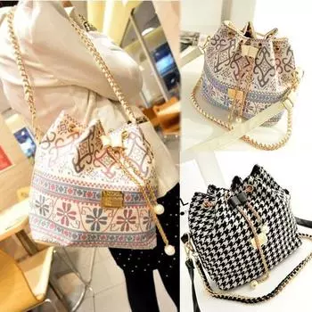 Женская сумка шопер на плечо бежевый