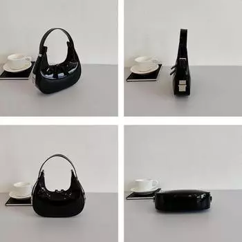 Сумки Moon Bags из искусственной кожи, сумка на плечо через подмышку, винтажная маленькая сумка на плечо для женщин и девочек, летняя сумка класса люкс для покупок as the picture