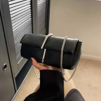 Сумки на плечо для женщин, мягкие, с внутренней частью типа «булочка», карманы на молнии с клапаном, новые