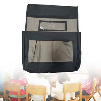 Сумки на стулья, подарки на спину, органайзеры для офиса серый