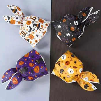 Сумки с ушками кролика на Хэллоуин, конфетные пакеты на Хэллоуин, упаковка, подарочный пакет, детское печенье, товары для вечеринок своими руками, декор для вечеринок на день рождения As picture