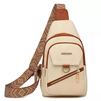 Сумки-слинги для женщин Сумки через плечо Дорожные рюкзаки Сумки-слинги с регулируемым ремнем для гитары Женская поясная сумка Нагрудные сумки Сумка через плечо Рюкзак зелёный