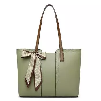 Сумки Стильные вместительные сумки-мессенджеры через плечо Женские сумки-тоут чёрный