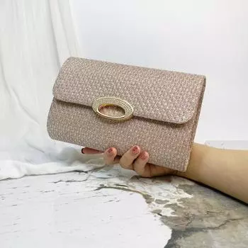 Сумки Сумки для ужина Новые женские сумки-конверты Блестящие клатчи Свадебные сумки со стразами Xiyin 22*14*6