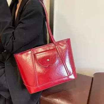 Сумки-тоуты для женщин, новые модные роскошные дизайнерские сумки большой емкости из искусственной кожи, классические сумки через плечо и подмышки