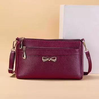 Сумки-тоуты из искусственной кожи с ремешком через плечо, новые высококачественные женские дизайнерские сумки и кошельки, женская модная сумка-мессенджер через плечо 25x8x14cm темно-розовый