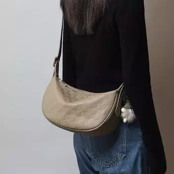 Сумки-тоуты из кожи через плечо для женщин, сумка для пончиков на плечо