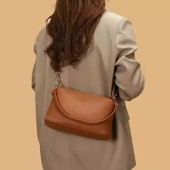 Сумки женские модные многослойные женские сумки с несколькими молниями сумка-мессенджер на одно плечо мягкая ручная сумка белый