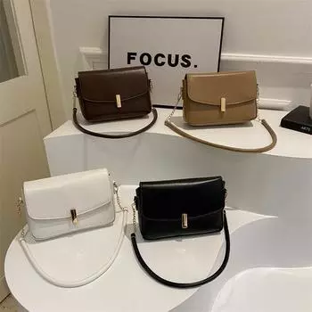 Сумки женские модные ретро сумки подмышки популярные сумки через плечо белый