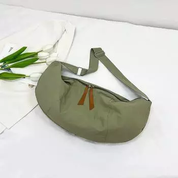 Сумки женские повседневные из прочного нейлона с застежкой-молнией и внутренним отделением, сумки-шнурки для женщин