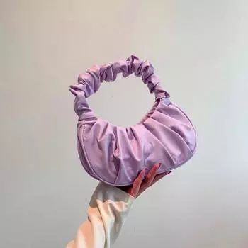 Сумки женские повседневные сумки для поездок на работу подмышки 2024 осень новые стильные простые сумки нишевые трендовые сумки чёрный