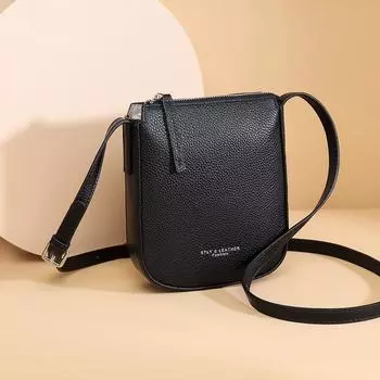 Сумки женские простые из воловьей кожи, модные новые сумки через плечо, женские сумки через плечо класса люкс для женщин, небольшой кошелек для телефона