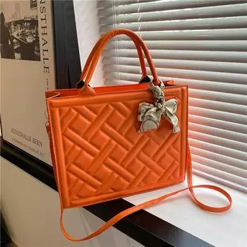 Сумки женские роскошные дизайнерские оригинальные тисненые сумки через плечо новые большие вместительные сумки и кошельки 28X11X21CM чёрный