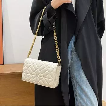 Сумки женские сумки-клапаны, модные, роскошные, дизайнерские, сумка-мессенджер, повседневные, маленькие, квадратные сумки на цепочке, сумки через плечо, кошельки через подмышки