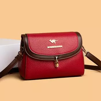 Сумки Женские сумки-мессенджеры Модные женские сумки через плечо Женские маленькие квадратные сумки Практичные сумки чёрный