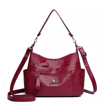 Сумки Женские сумки Сумки через плечо Женские сумки через плечо Женские сумки через плечо для мам Маленькие квадратные сумки чёрный