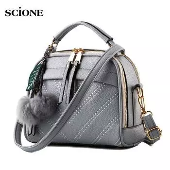 Сумки Женские сумки Свежий небольшой аромат Модные сумки через плечо красный