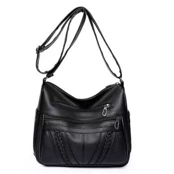 Сумки Женские сумки Женские сумки с карманом-кошельком Женская сумка-мессенджер Большая сумка-тоут Bols