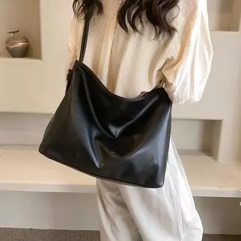 Сумки женские высококачественные сумки-тоут большой емкости Aslant Single Shoulder Basic Style универсальная популярная женская сумка