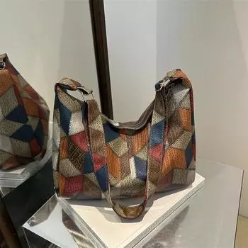 Сумки Женские зимние сумки-тоут большой вместимости Модные универсальные сумки через плечо Сумки через плечо Сумки-тоут для поездок на работу белый