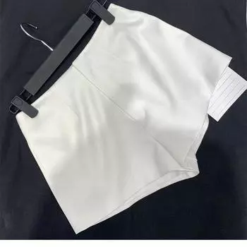Summer 2024 New Arrival Fashion Slim Fit Slimming Easiest for Match Casual Shorts Women s Stylish Niche Style Leggings Western Style White L