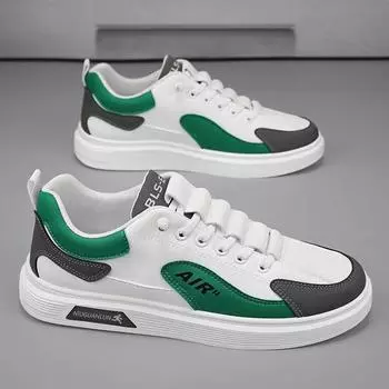 Summer 2024 new breathable men s shoes sports versatile casual board shoes men s one-pedal casual trend white shoes 39