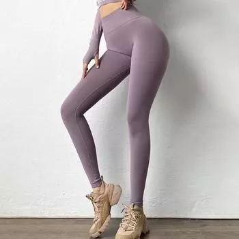 Лето 4 сезона женские фитнес женские тренировки сексуальные леггинсы Push Waist бесшовные леггинсы тонкие бедра Lift высокая эластичность S розовый