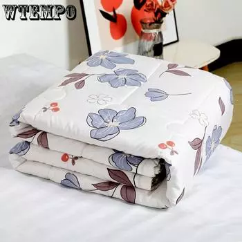 Summer Air Conditioning Blanket Single/Double Thin Blankets Summer Spring and Autumn Dormitories Bedding 150 * 200cm