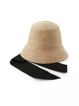 Summer Bucket Hat with Ribbon LWGH241332 BEG [Lily Brown] Women s
