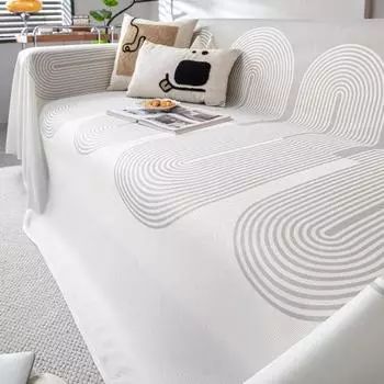 Summer Cool Breathable Sofa Towel Wenxuan All-Inclusive Sofa Cover Dust Cover One-Piece Sofa Large Cover Cloth Cushion 180*130cm