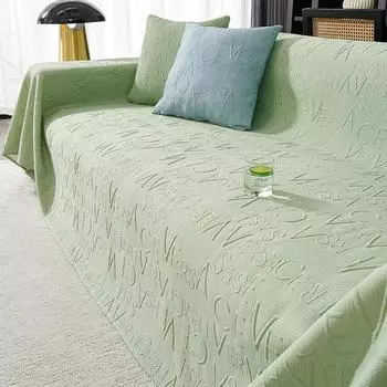 Summer Cool English Sofa Towel All-Inclusive Sofa Cover Dust Cover Living Room One-Piece Sofa Cover Cloth Breathable 180*130cm
