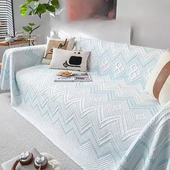 Летнее прохладное полотенце для дивана в стиле бохо, все включено, чехол для дивана, пылезащитный чехол, цельный большой чехол для дивана, дышащая ткань 180*130cm