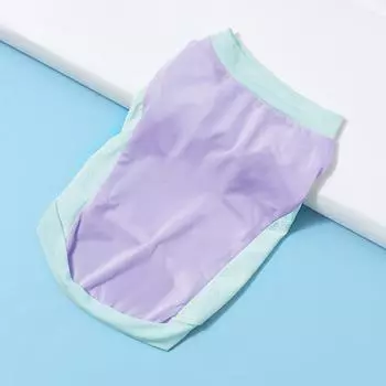 Summer cooling and heatstroke prevention dog clothes cute cool clothes thin breathable cat pet clothes cat dog clothes XS (recommended weight 3-3 kg)