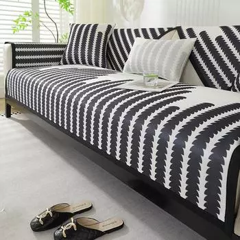 Summer Cooling Sofa Cushion Summer Sofa Cover Towel Non-Slip Breathable Ice Feeling Seat Cushion for Summer 70*70cm