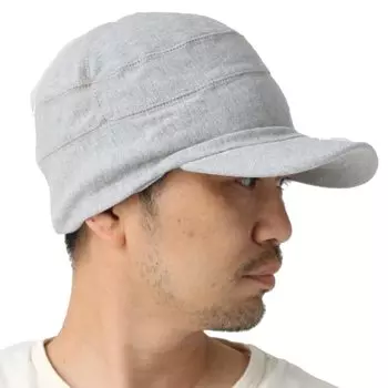 Summer Cotton Pique Mesh Work Plus Cotton Pique Suitable for Mountain [regnuu] Men s Hat, 100% Cap, Summer, Linu, Size, Unisex, Cap, Large, Golf, серый