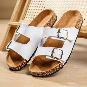 Summer Couple s Flip Flop Fashion Casual Men s Slip-on Mules Slippers New Style Outdoor Casual Slipper Beach Slides High Quality 36 чёрный