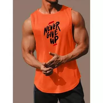 Summer Daily Exercise Men s Tank Top Outdoor Sports Running Fitness Men s Sleeveless T-shirt S