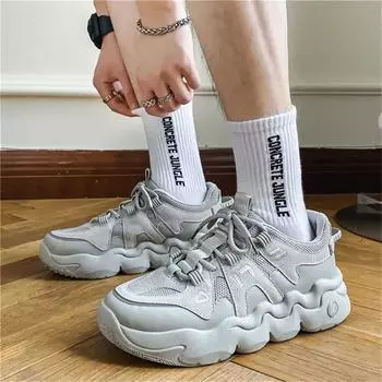 Summer Demi-season Shuse Vulcanize Men s Sneakers Size 49 Tennis Shoes Mens Sports Runner Best Universal Brand Funky 6.5