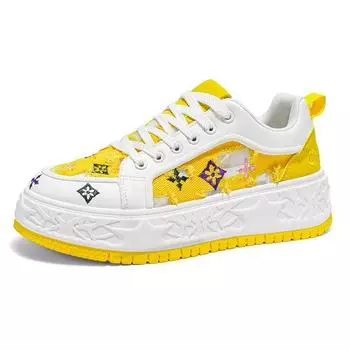 Summer Designer Men Casual Sneakers Fashion Green Men s Skate Shoes Breathable Platform Skateboard Sneakers Men zapatos de lona 39