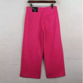 Summer Export Fashion Plus Size Loose Loose Pants Rose Red XL (European code): Waist 84-94