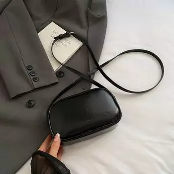 Summer Fancy Accessible Luxury Work Clothing Niche Style Crossbody Small Bag Female 2025 New Style Silver Small Square Bag Mobile Phone Bag Small black square bag